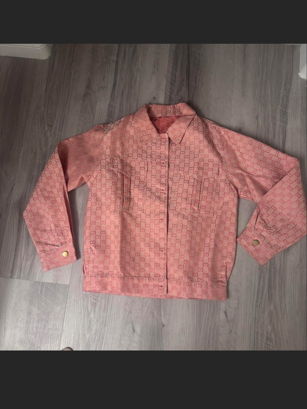Pink Monogram Jacket